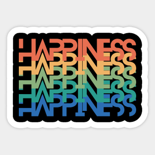 Good days give Happiness Sticker